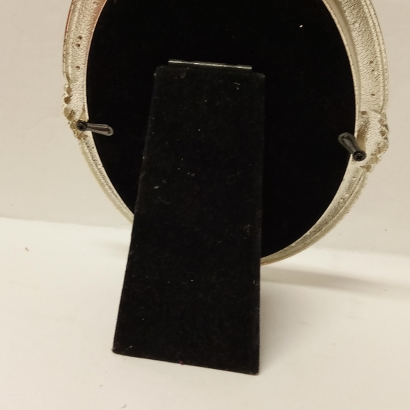 ❤SilverTone Oval Frame Pearls & Crystal or Rhinestones Metal Decorative Jewels - Picture 5 of 5